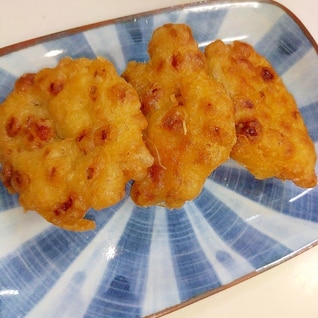 サクふわ納豆の天ぷら